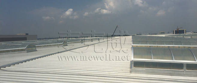 C3CT圓拱型電動(dòng)采光排煙天窗（側(cè)開式）