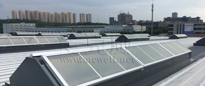 C1T三角型電動(dòng)采光排煙天窗