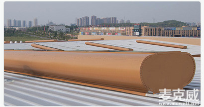 MCW6型：整體骨架式弧線型通風(fēng)天窗